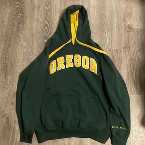 Oregon Ducks Green & Yellow Hoodie, Medium